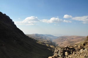 The view from Sani Pass