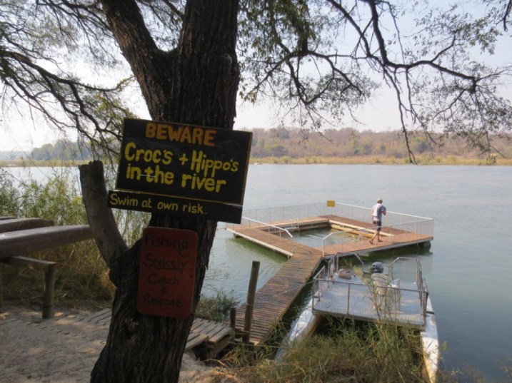The croc-cage, Ngepi