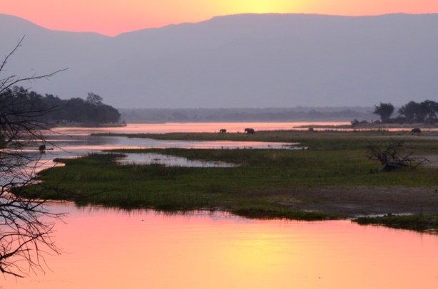 Sunset at Mana Pools