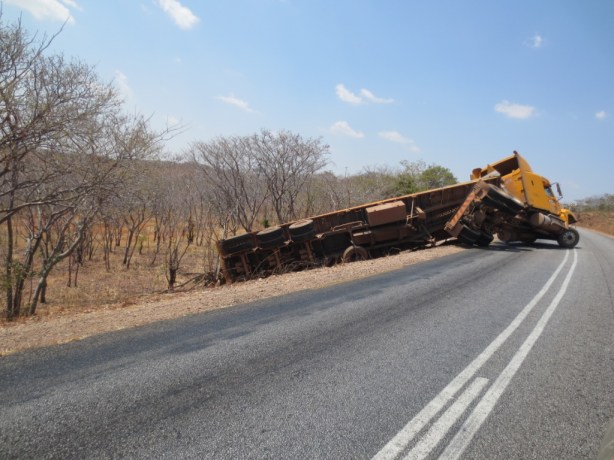 The loads are lorry carnage!