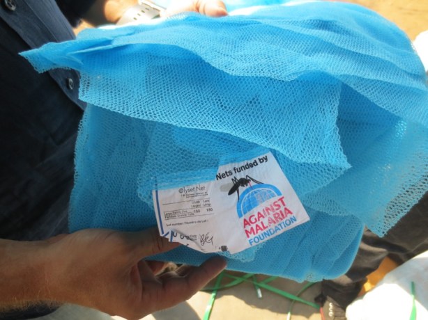All nets provided by Against Malaria Foundation