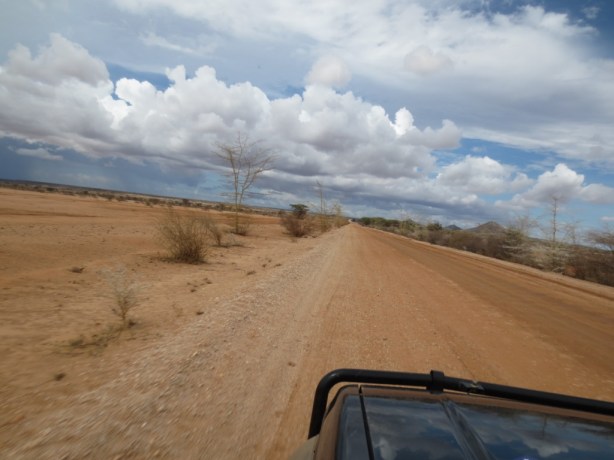 A dry start to the journey towards Marsabit
