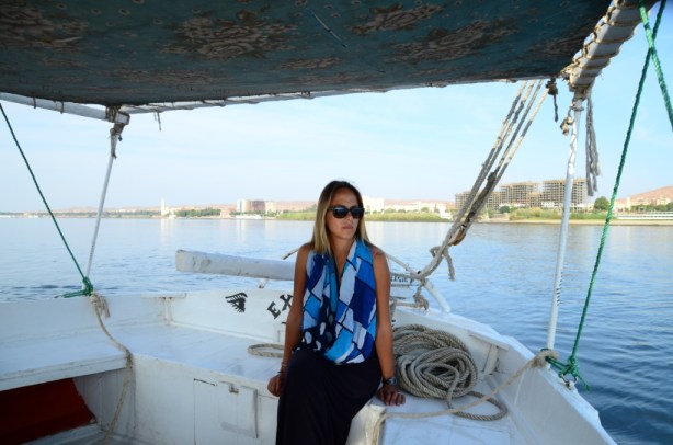 But very relaxing for the rest of us on the Felucca